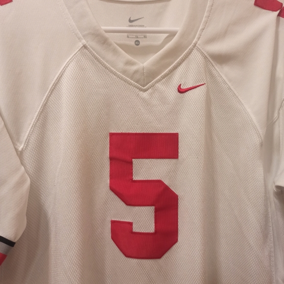 Nike OHIO STATE BUCKEYE FOOTBALL JERSEY MENS. Size XL - Picture 4 of 13
